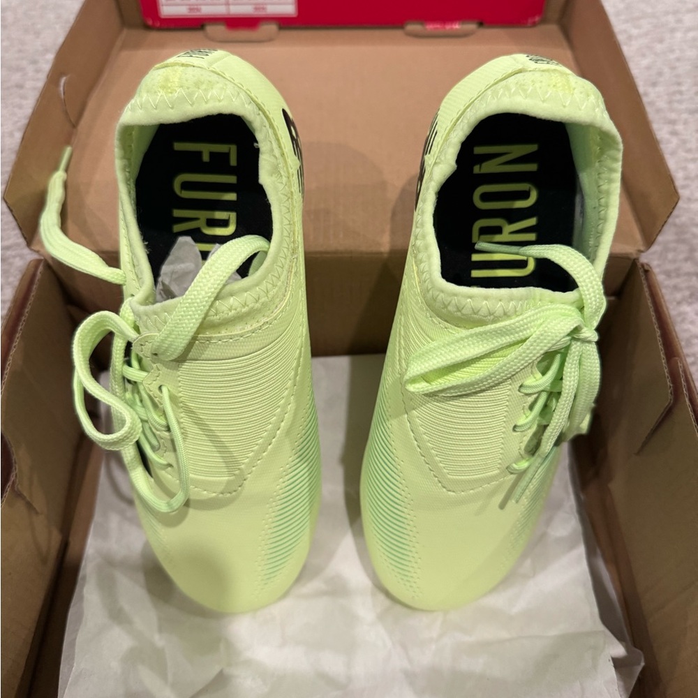 New Balance Furon Soccer Cleats - Neon Green